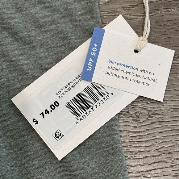 Free Fly Bamboo Shade Hoodie Mens 2XL UPF Hooded Shirt Fishing Outdoors Hiking - Picture 3 of 7